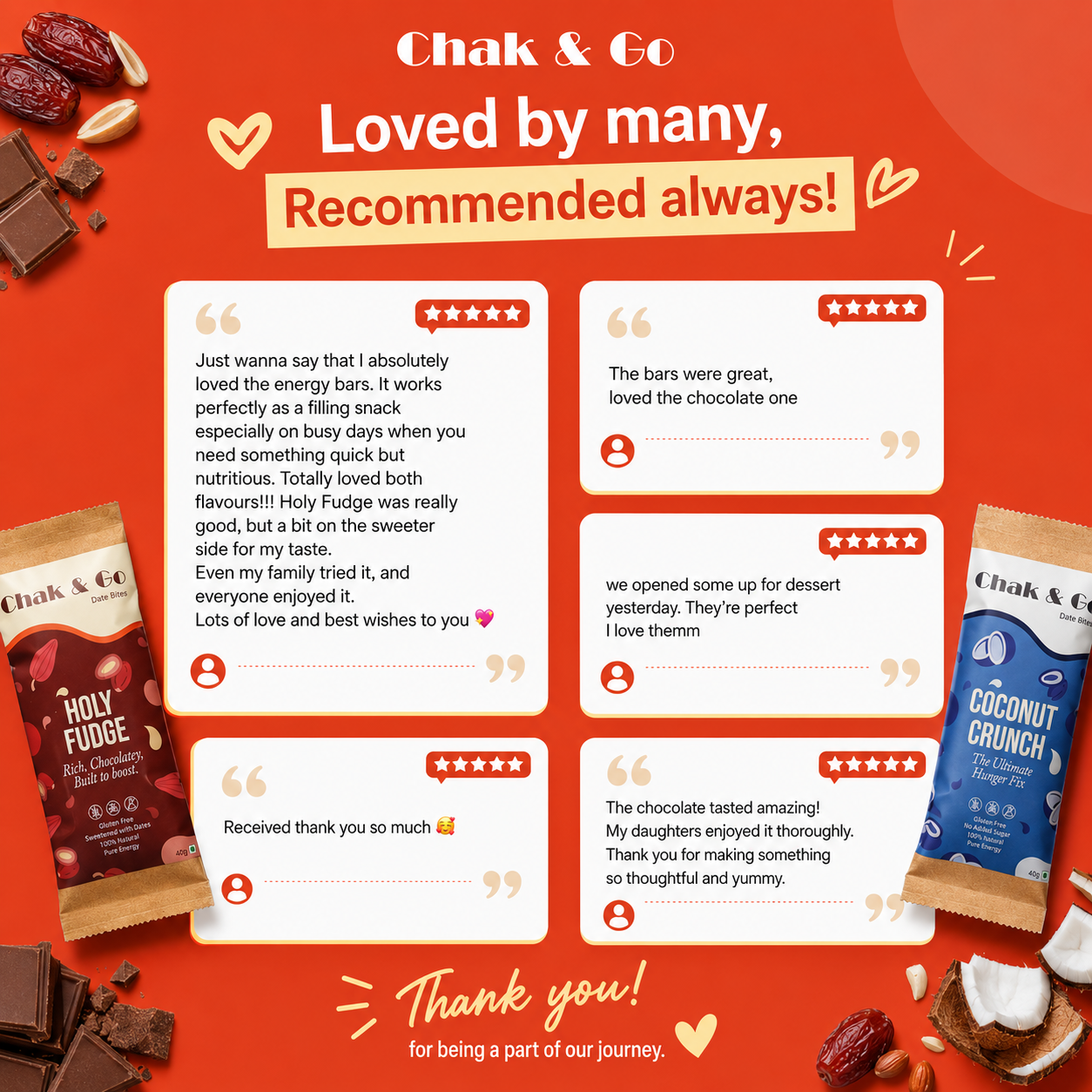 Customer reviews and testimonials